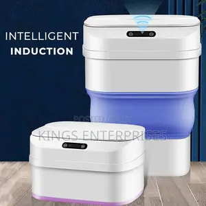 Smart Foldable Dustbin/Trash Can With Sensor