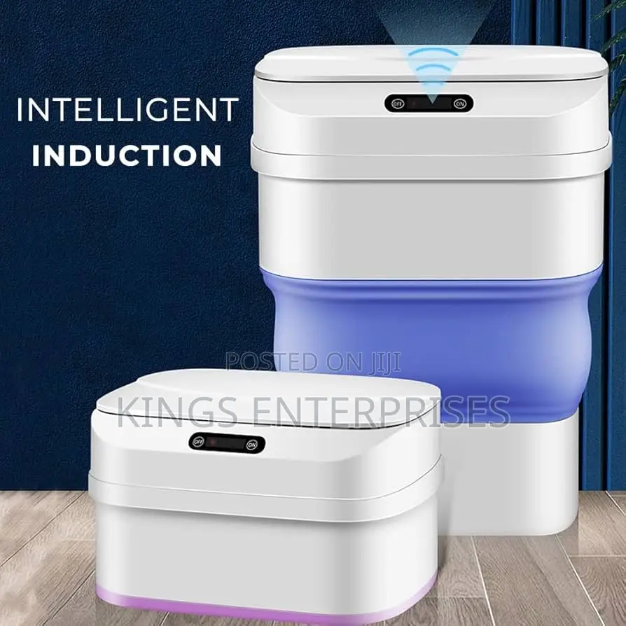 Smart Foldable Dustbin/Trash Can With Sensor
