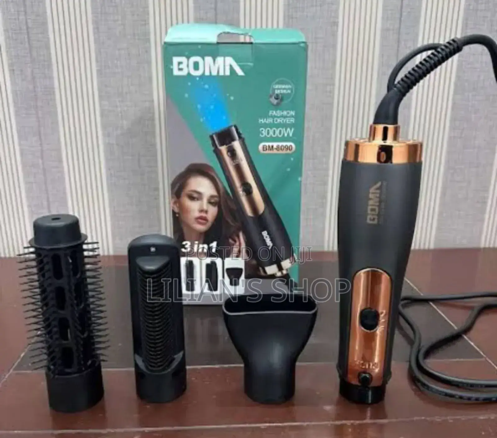 Boma Brand New 3in 1 Multifunction Hair Dryer
