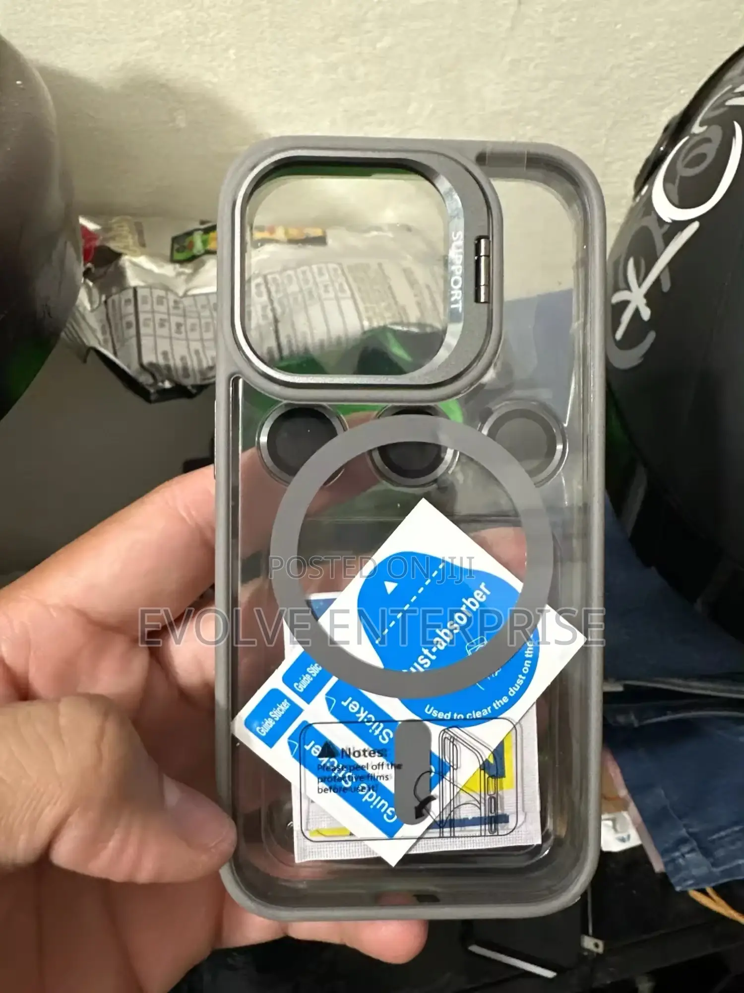 iPhone 15 Pro Case With Lens Protectors