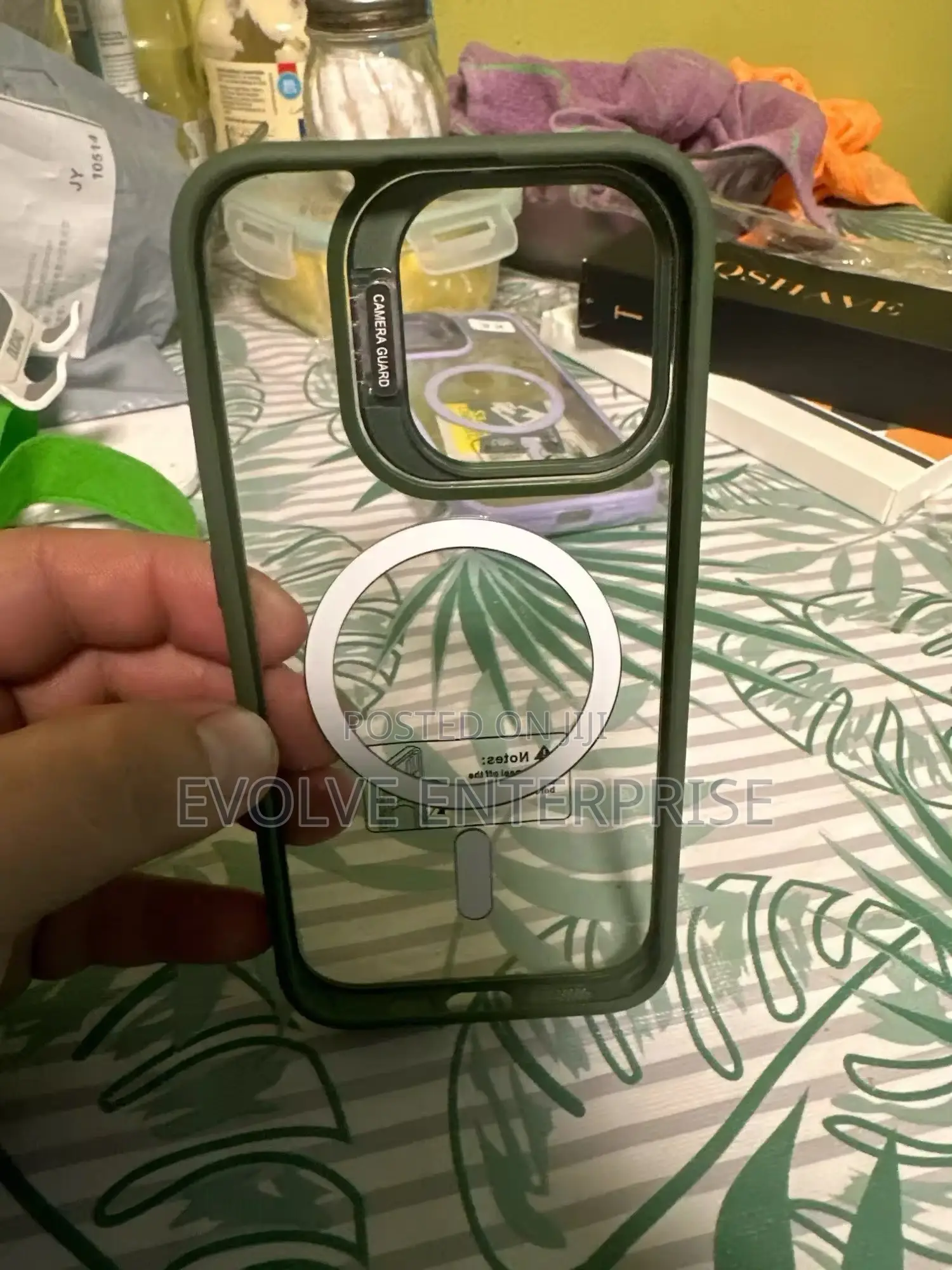 iPhone 15 Pro Case With Lens Protectors