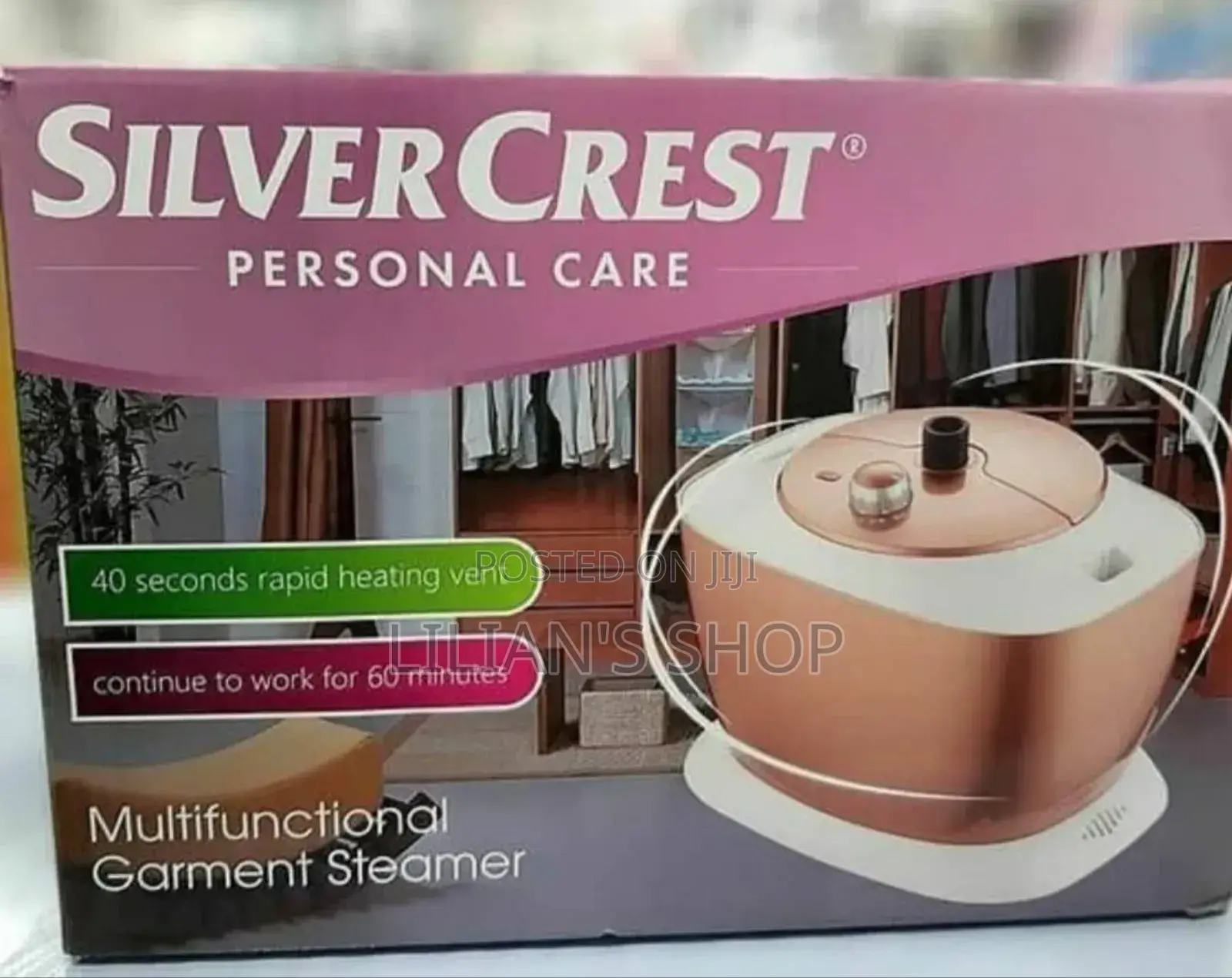 Sliver Crest Multifunction Garment Steamer