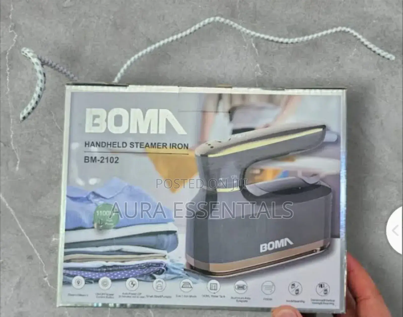BOMA Handheld Dry and Steam Iron