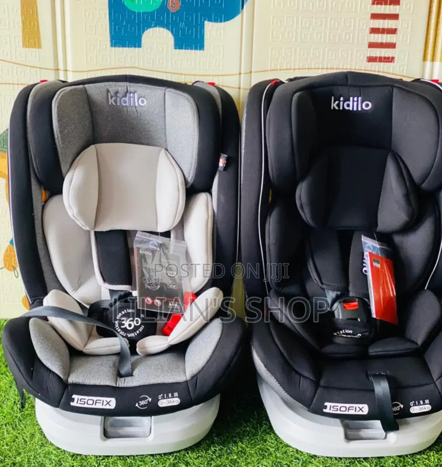 0 to 12yrs 360 Rotation Isofix Kidilo Children's Car Seat