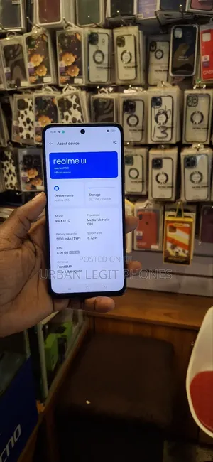 New Realme C55 256 GB Black