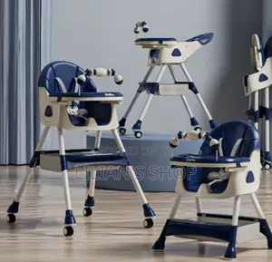 Convertible Baby High Feeding Chair With Toys