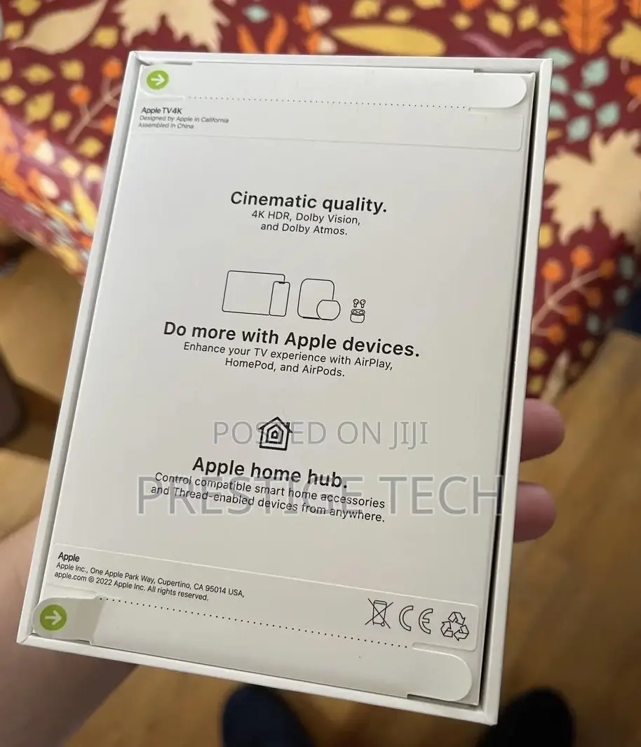 Apple Tv 128gb 3rd Gen 2022 Wifi + Ethernet Latest Model