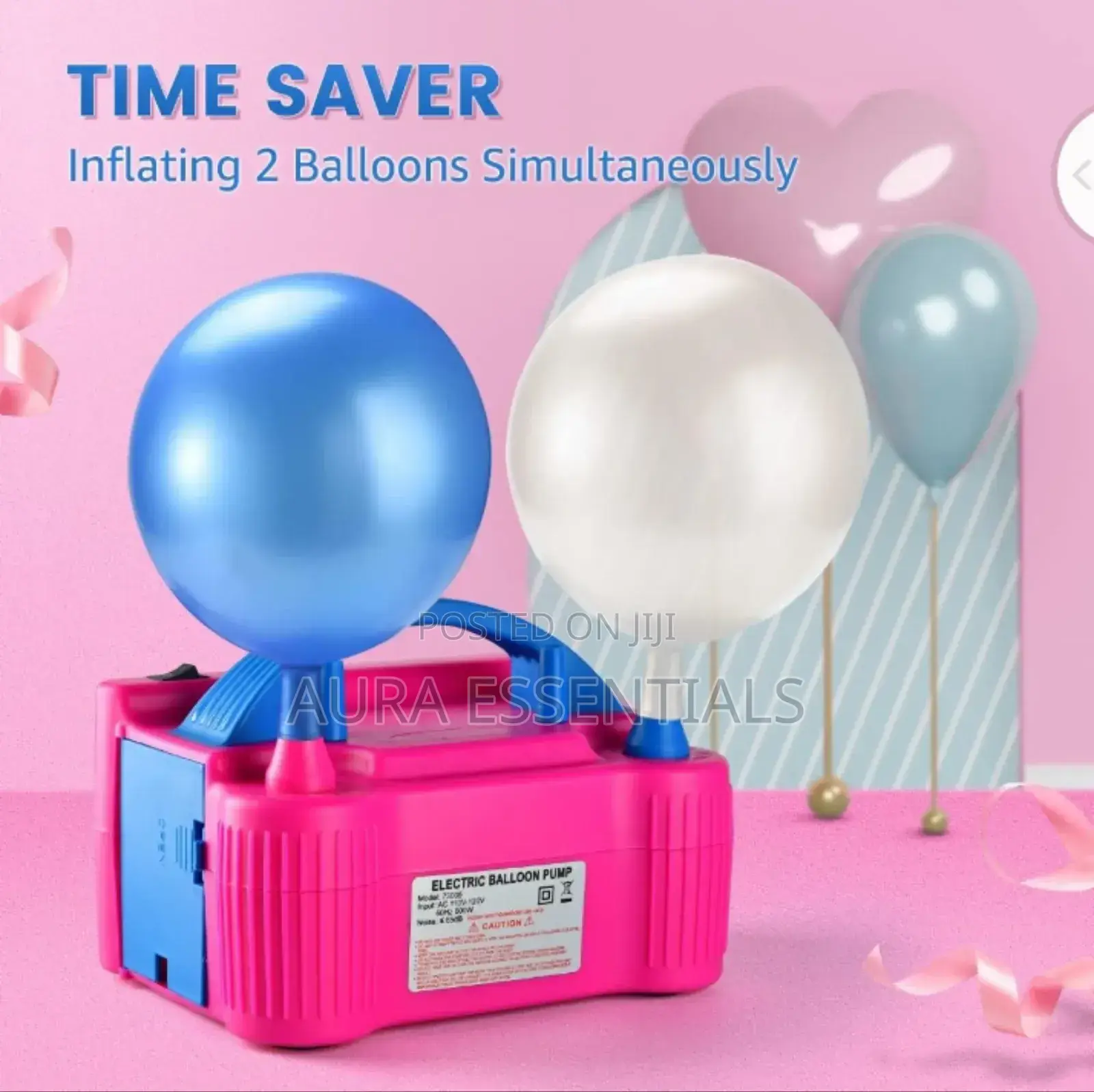 Electric High Power Two Nozzle Air Balloon Blower