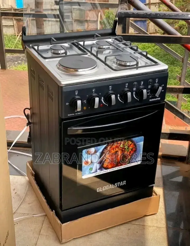 3 In1 Electric and Gas Cooker/ Micro Oven