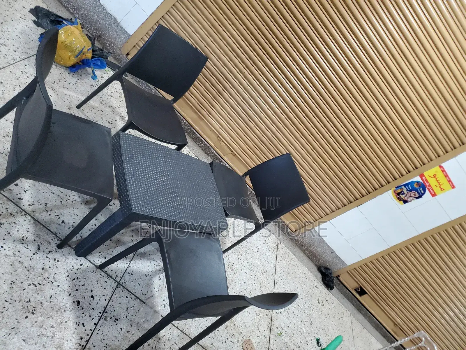 Restaurant/Bar Chairs and Medium Table Set