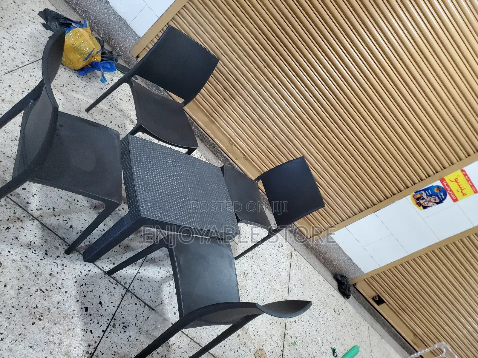 Restaurant/Bar Chairs and Medium Table Set