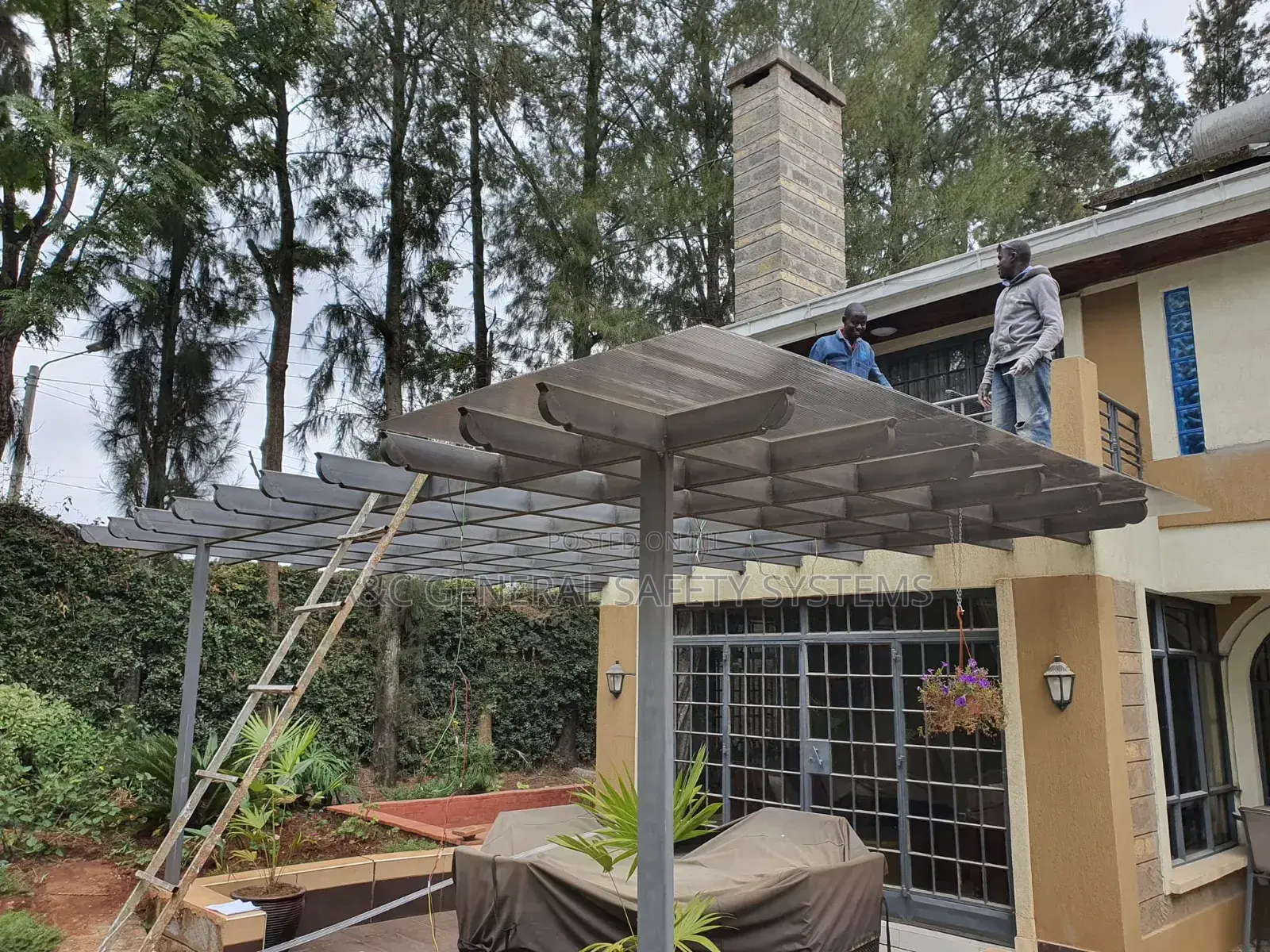 Pergola Canopy Shade for Stronger Metal Steel