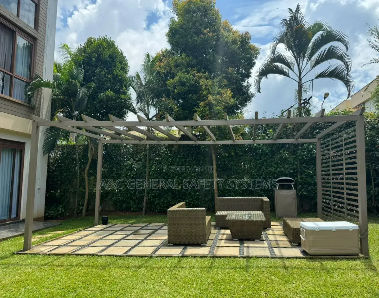 Pergola Canopy Shade for Stronger Metal Steel