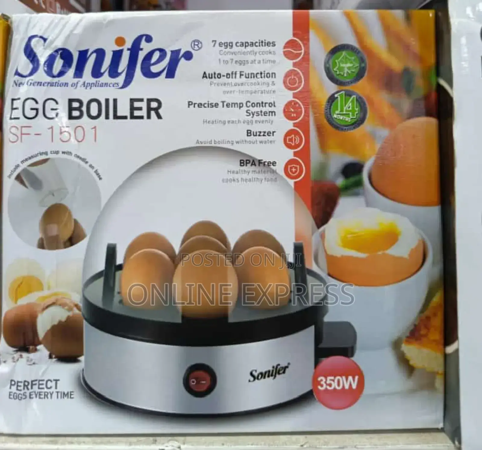 Sonifer Egg Boiler (7 Eggs)