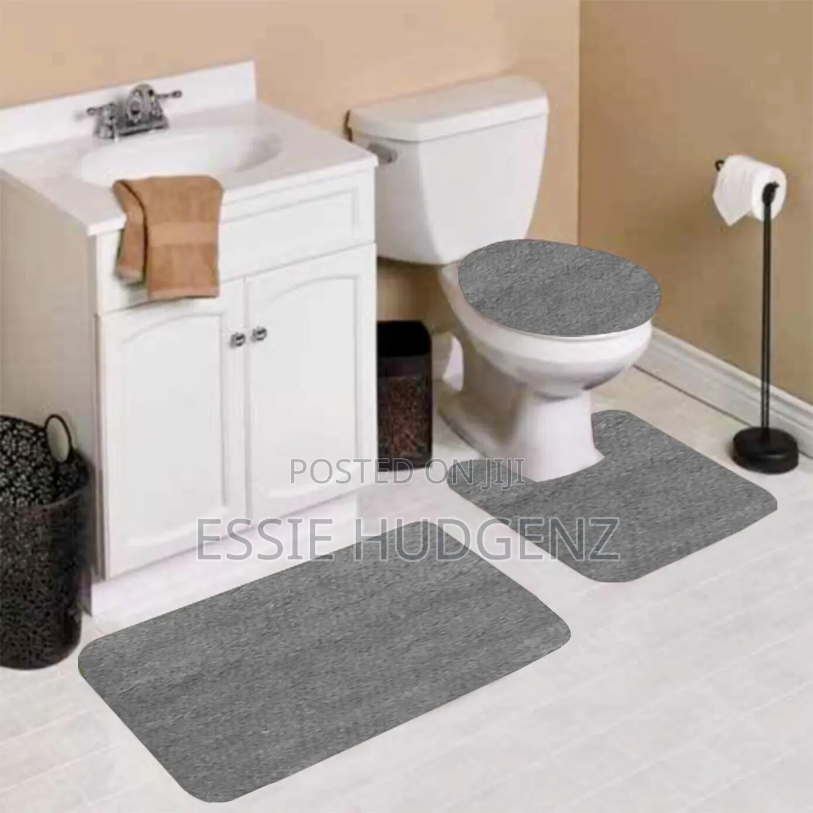 3pcs Bathroom Mat Set(New)
