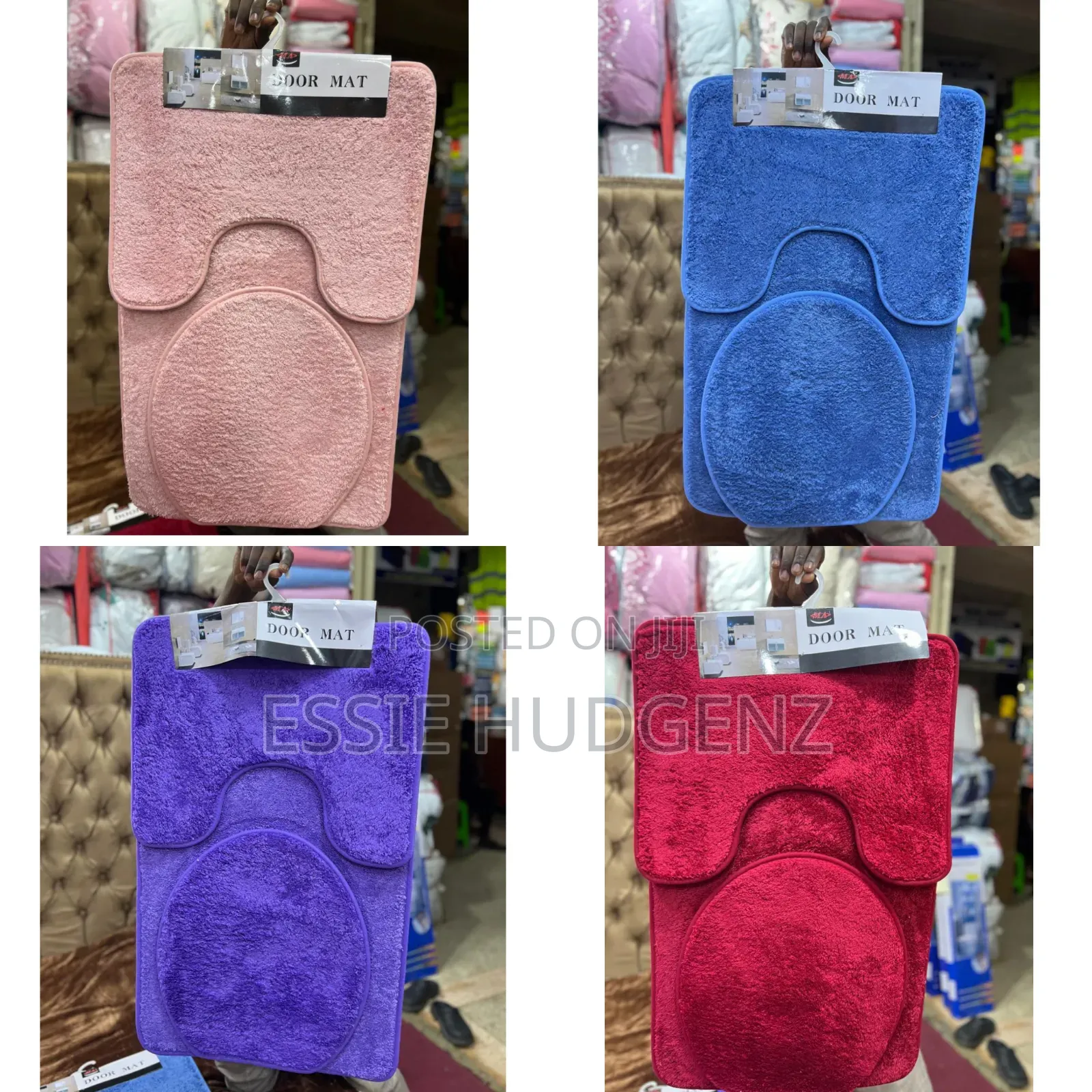 3pcs Bathroom Mat Set(New)