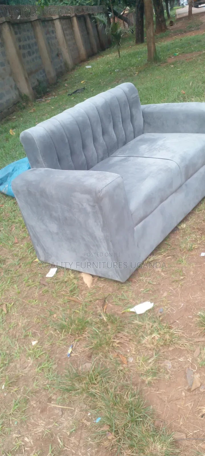 2 Seater Sofa Seat in Gray Colour Readily Available