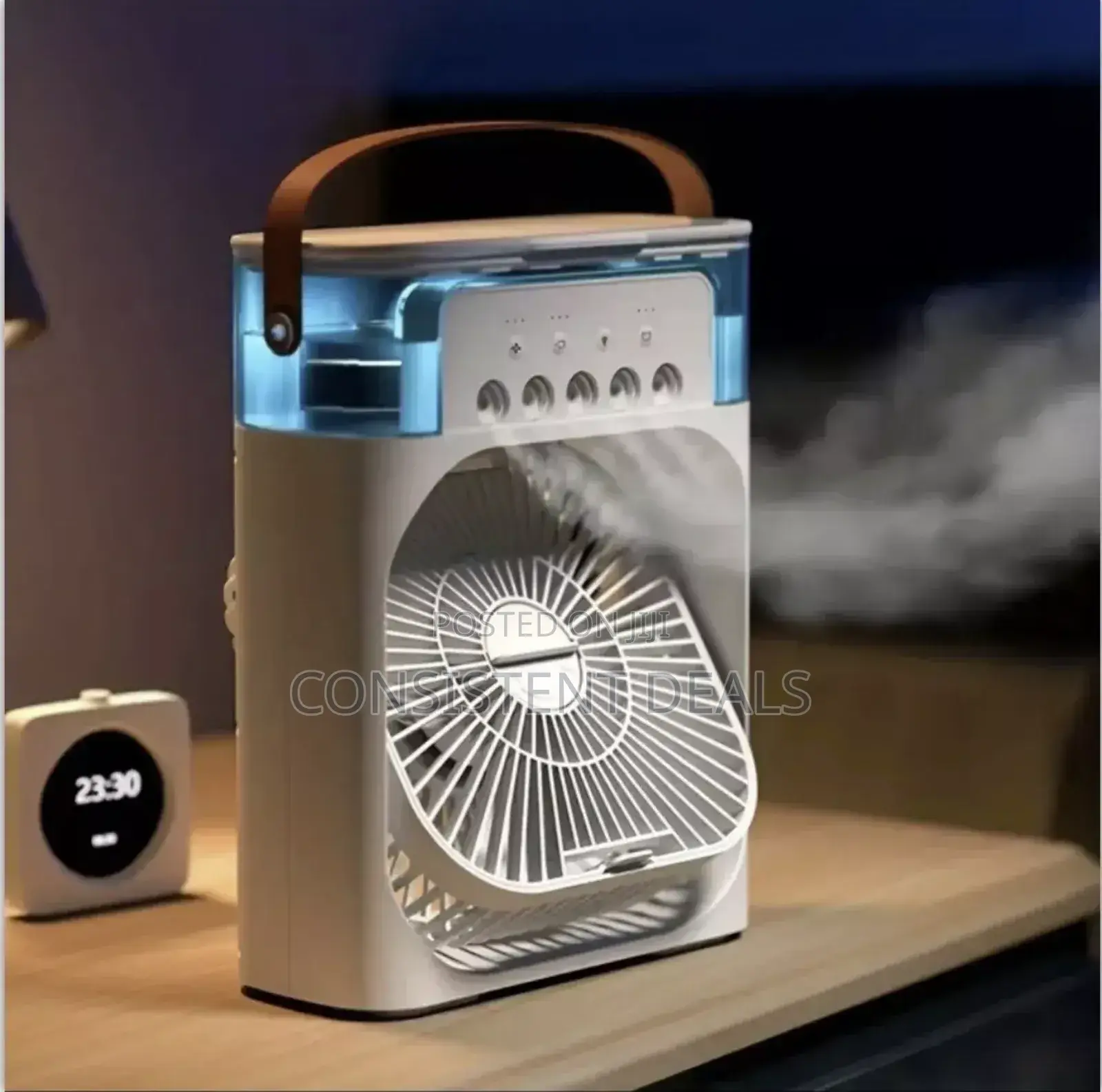 Portable 2in1 Air Cooler Fan Humidifier
