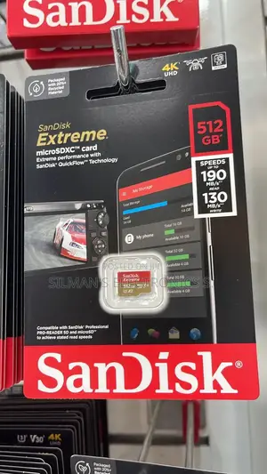 Sandisk Extreme 512gb SD Card