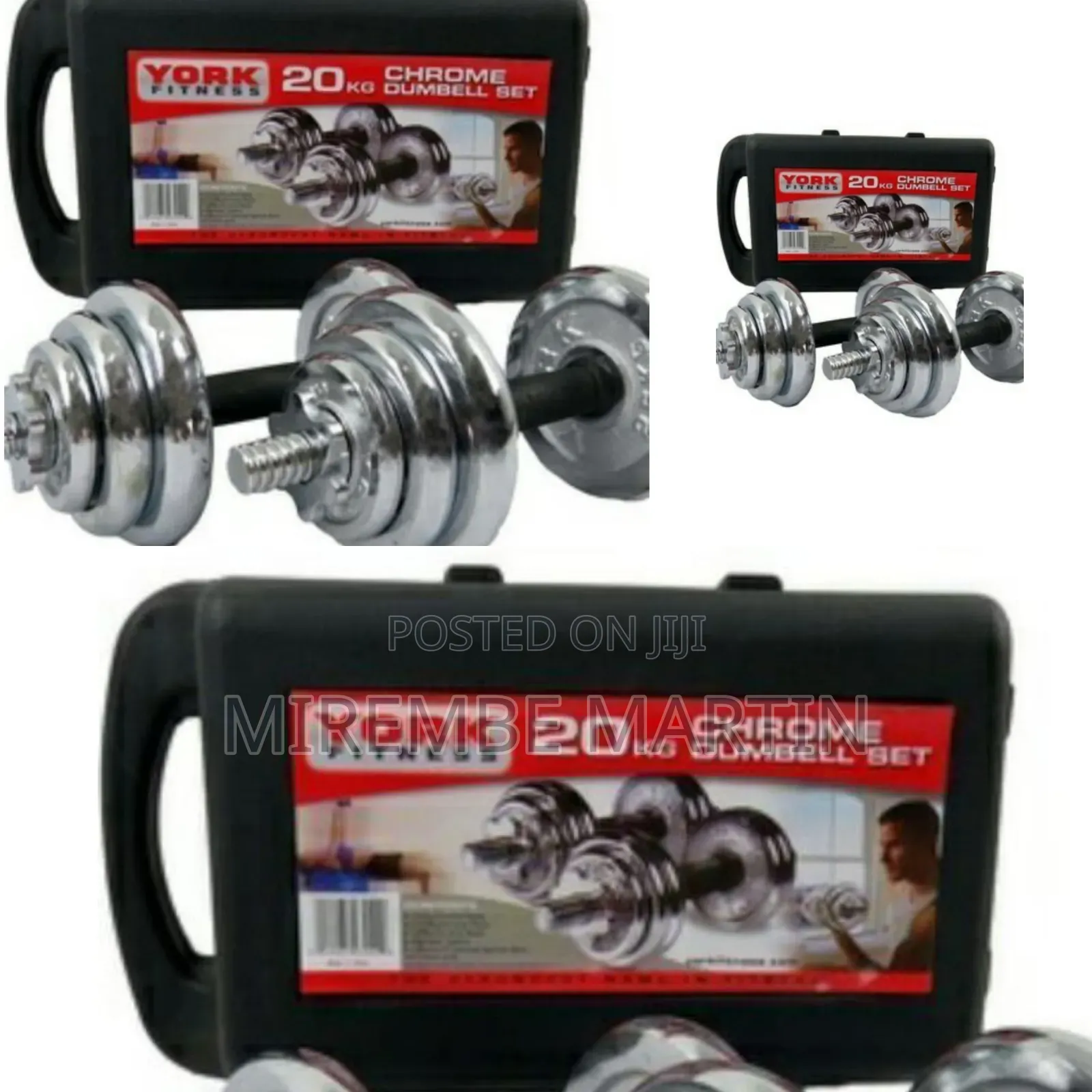 Adjustable 20kg Dumbbell Set