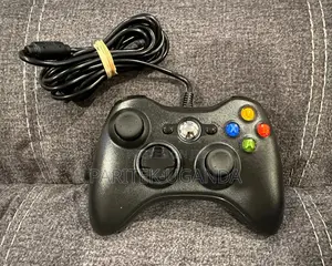 Wired Controller Black Officially Licensed Xbox 360