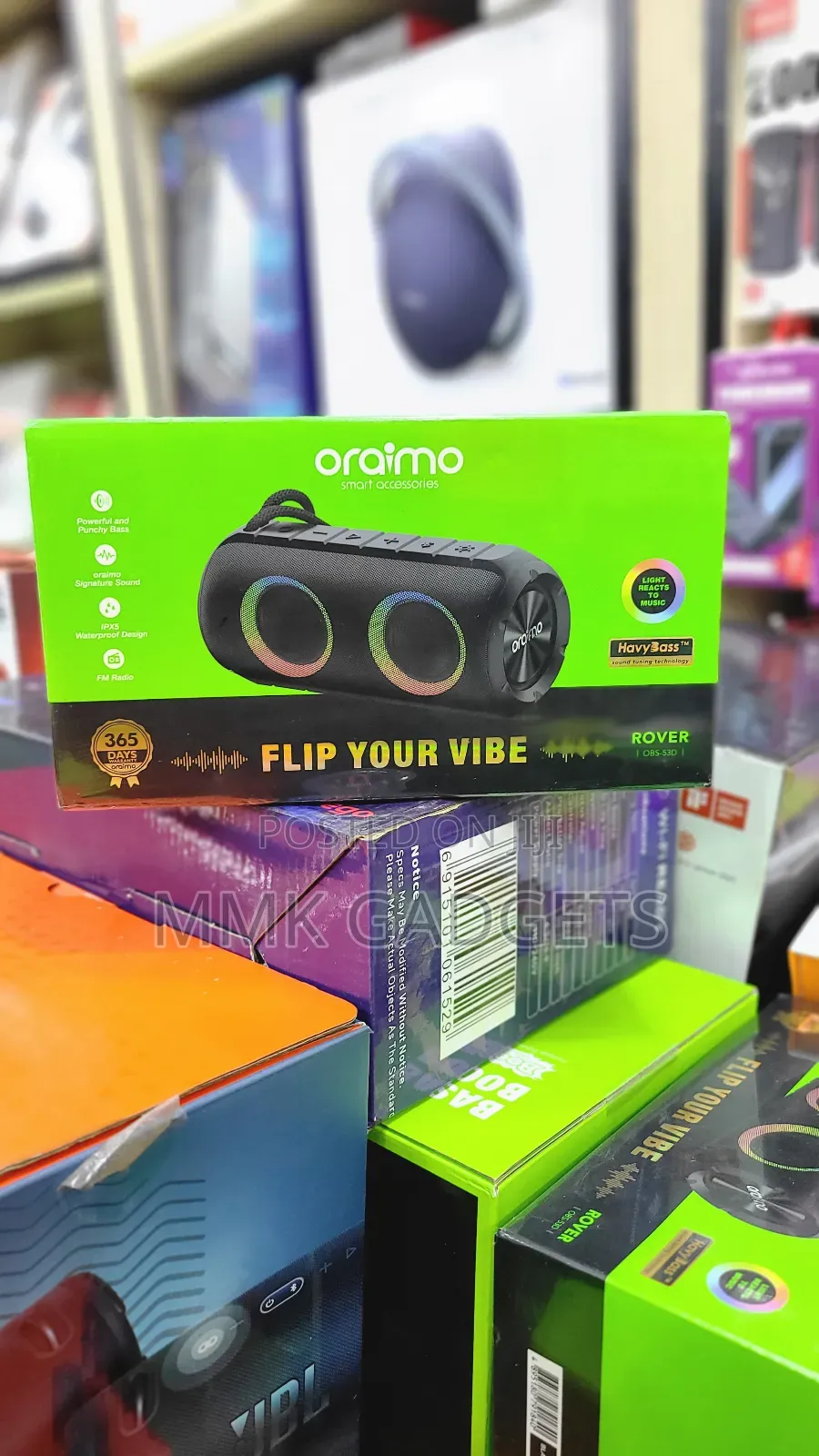Oraimo Heavy Bass Speaker