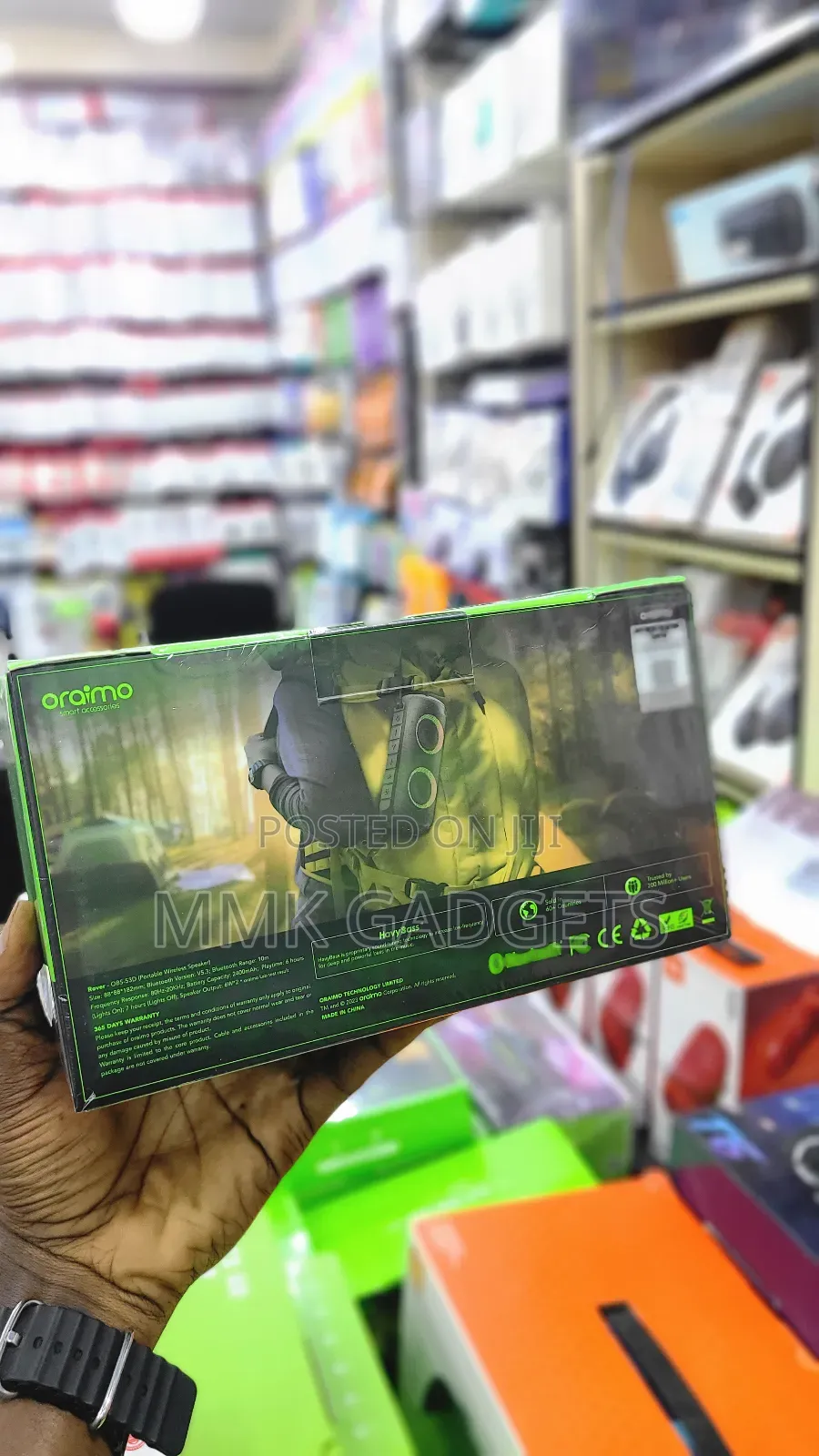 Oraimo Heavy Bass Speaker