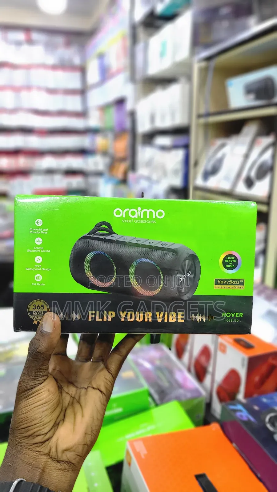 Oraimo Heavy Bass Speaker