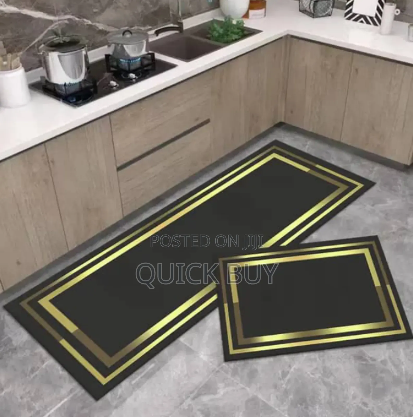 Simple Nordic Anti-Slip Smart Kitchen Mats