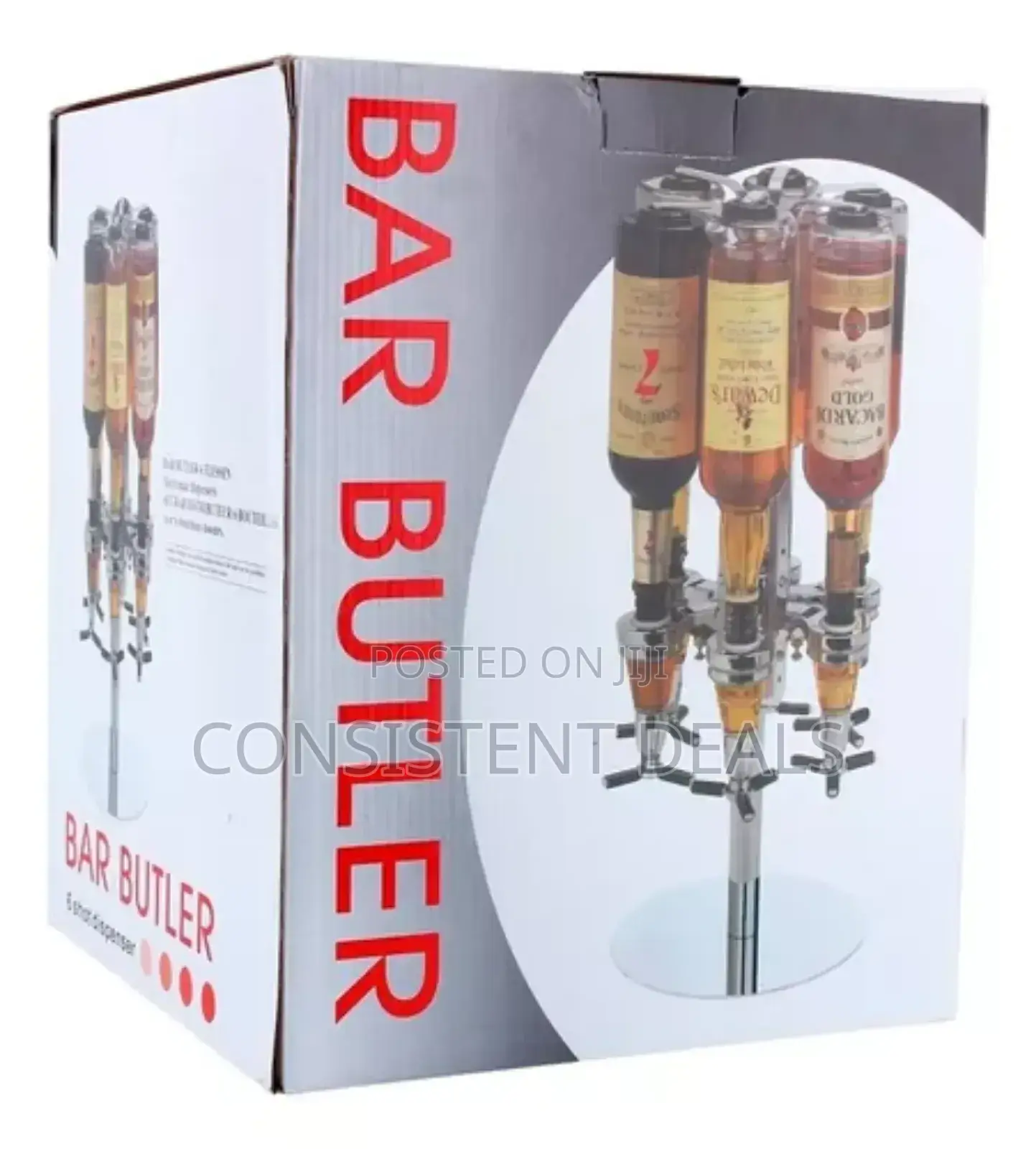 4 Shot Bar Butler Dispenser