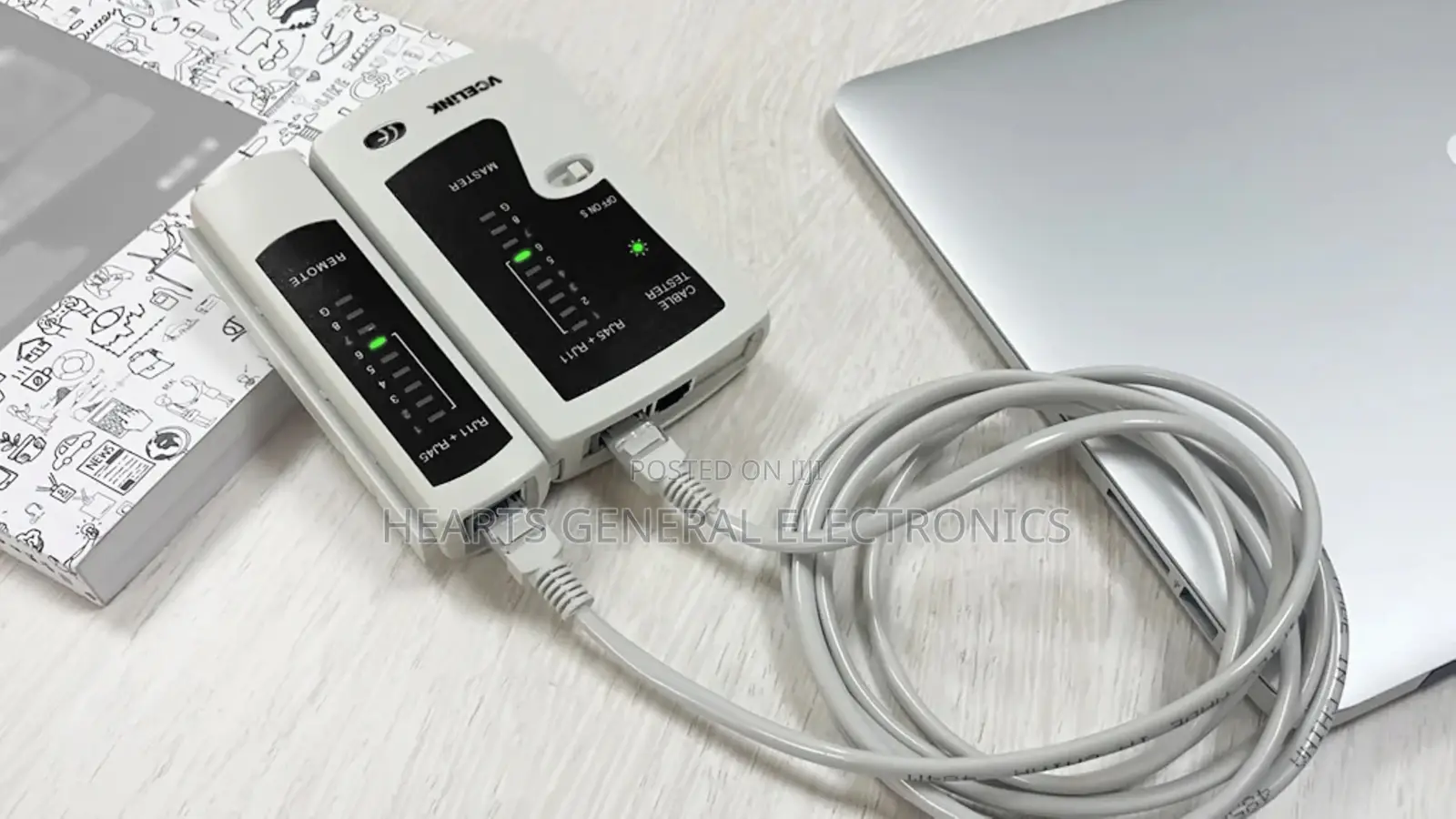 Network Lan Cable Tester / Continuity Tester for RJ45 RJ11