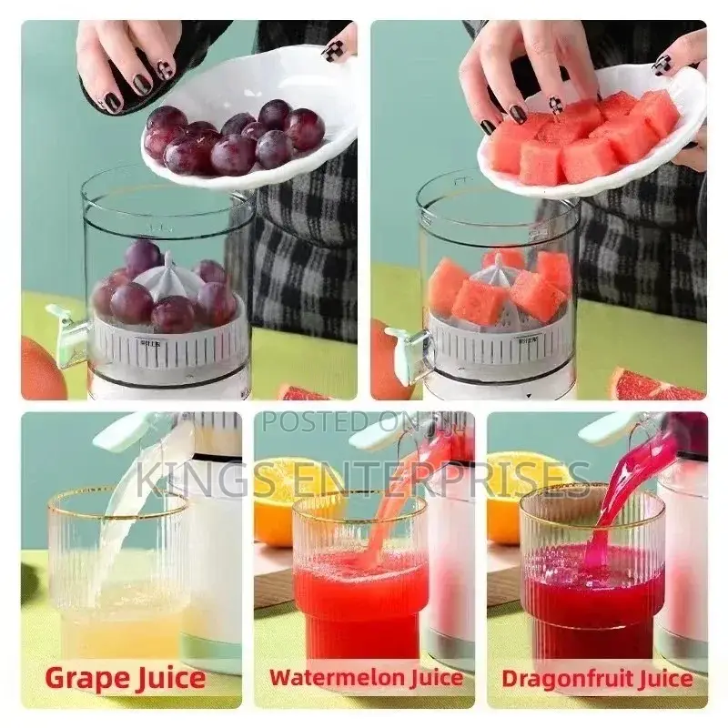 Rechargeable Portable Citrus Juicer