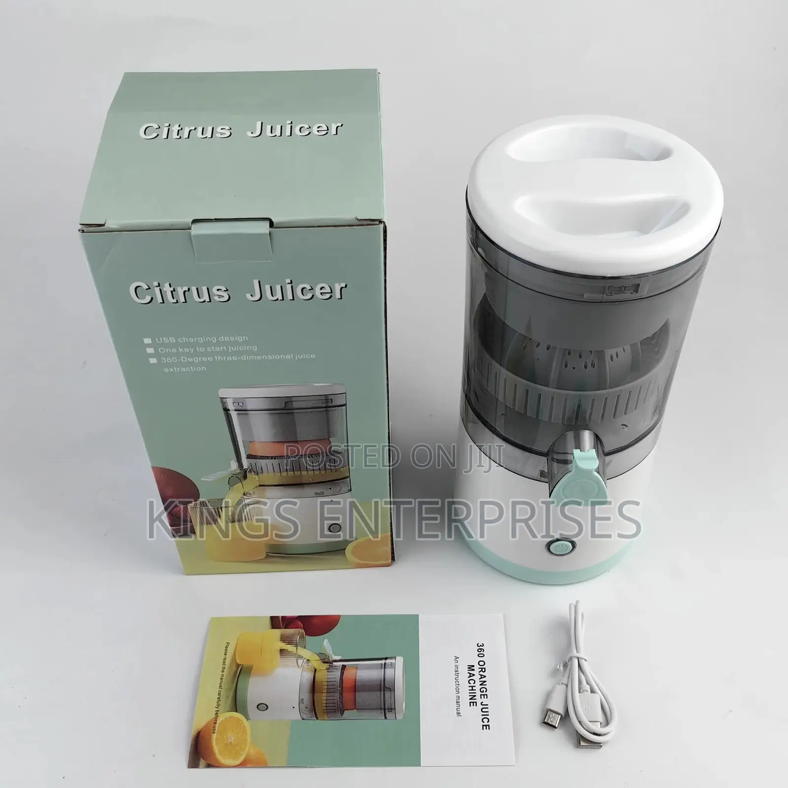 Rechargeable Portable Citrus Juicer