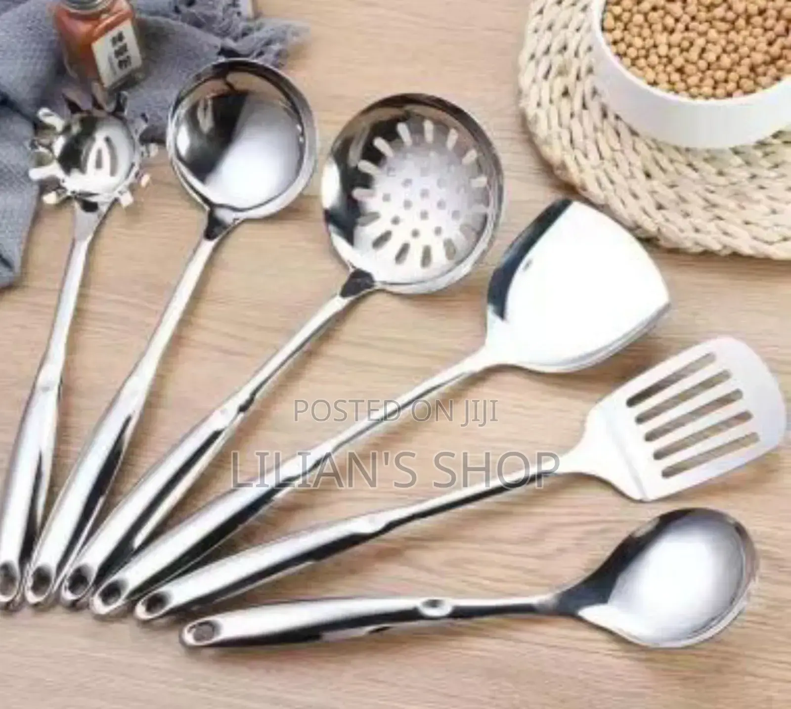 Stainless Steel Cooking Utensils Set