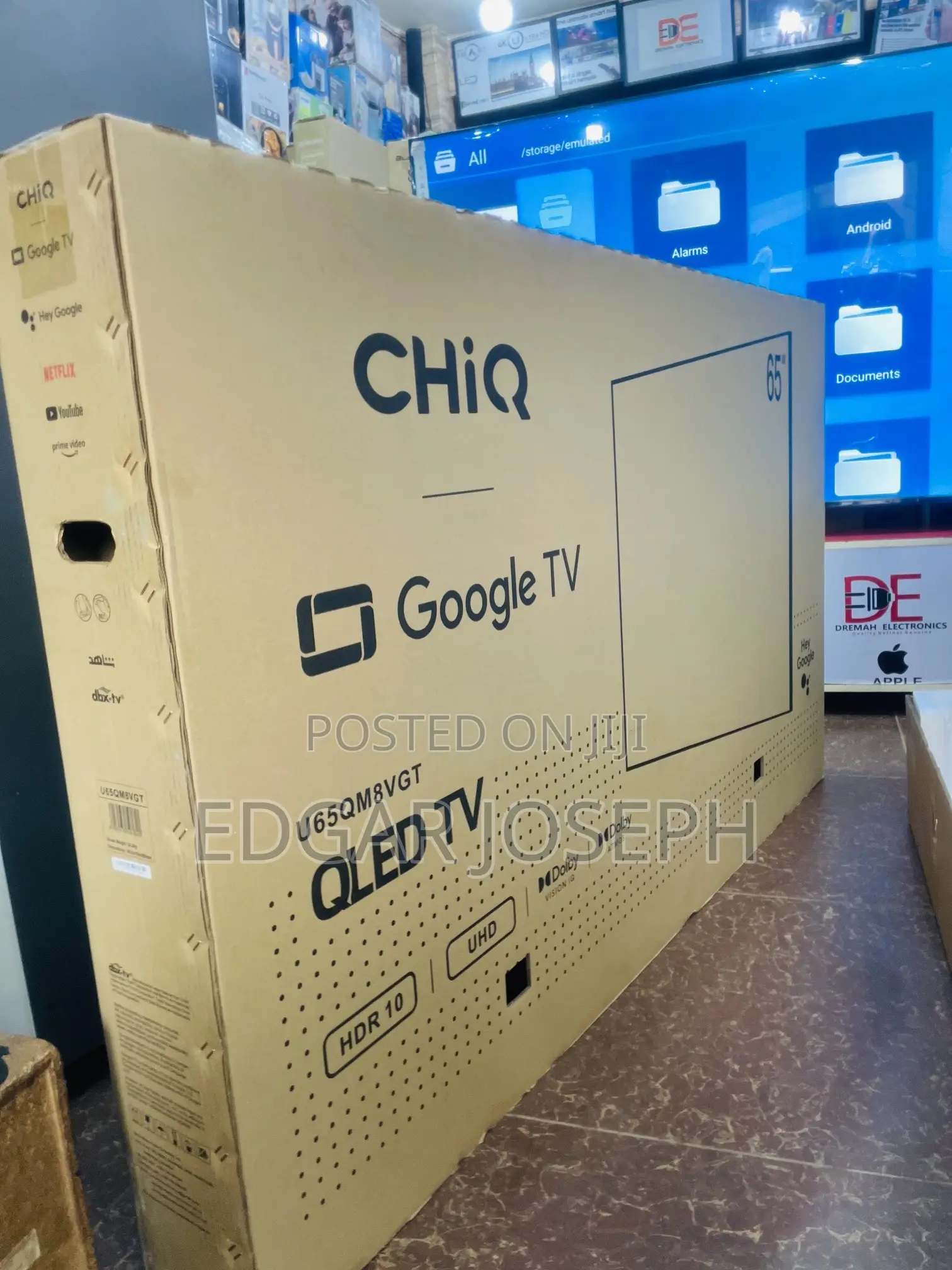 Chiq 65 Inches Smart Tv Google Tv
