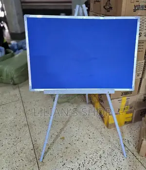90cm by 60cm Notice Board With Stand