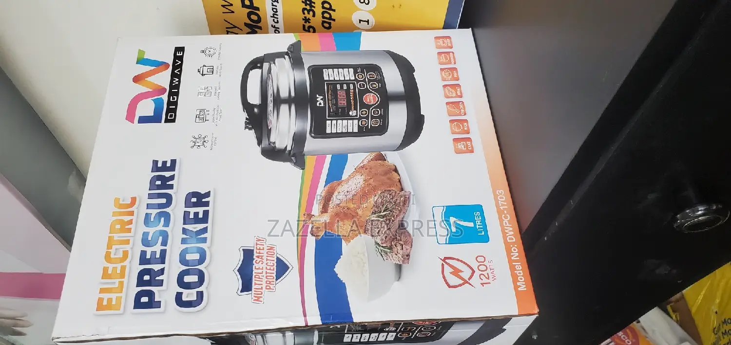 Digi Wave 7L Pressure Cooker 1200W