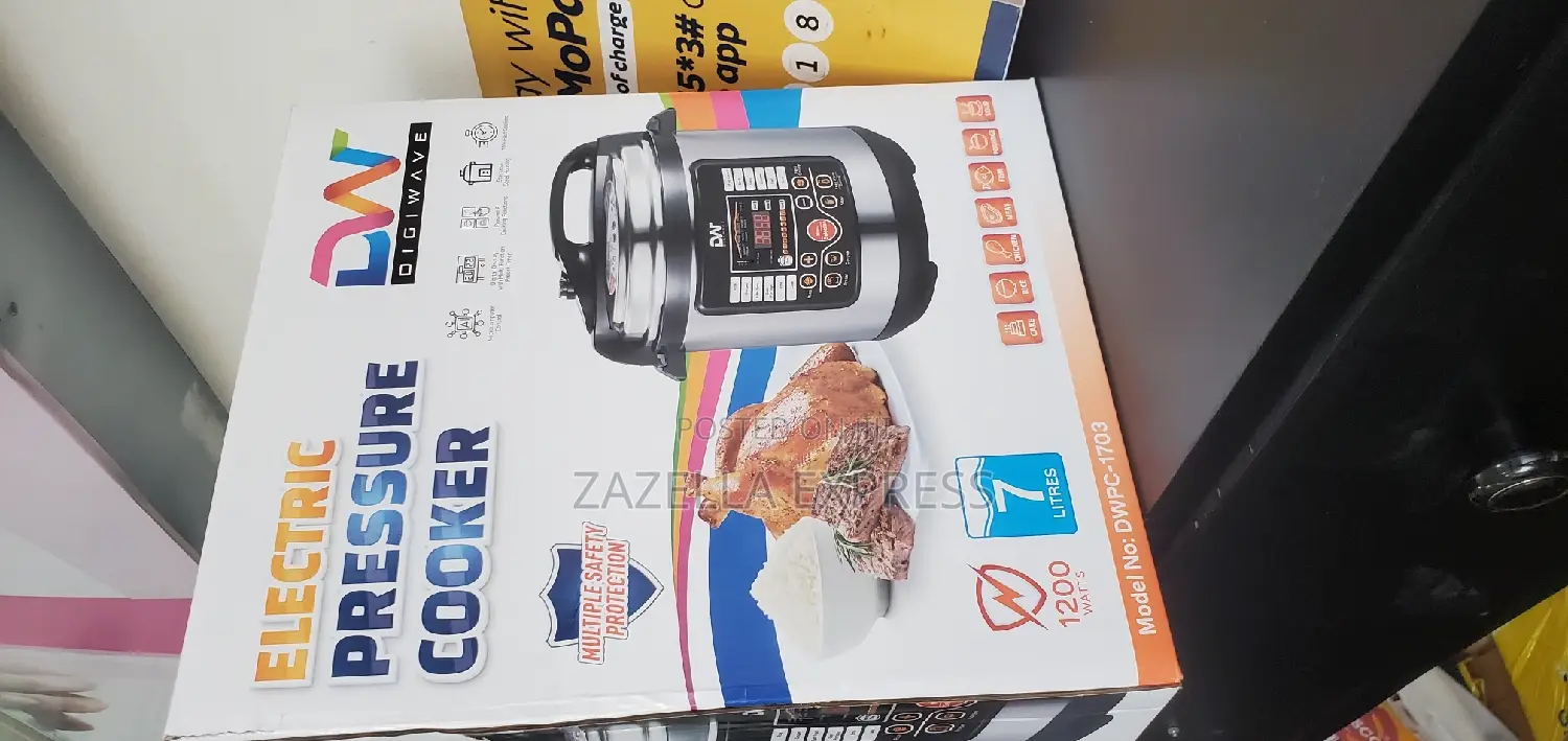 Digi Wave 7L Pressure Cooker 1200W