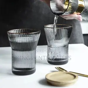 Glass Carafe Set With 4pcs Glasses