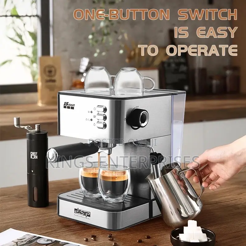 DSP 1.6L Double Coffee Machine