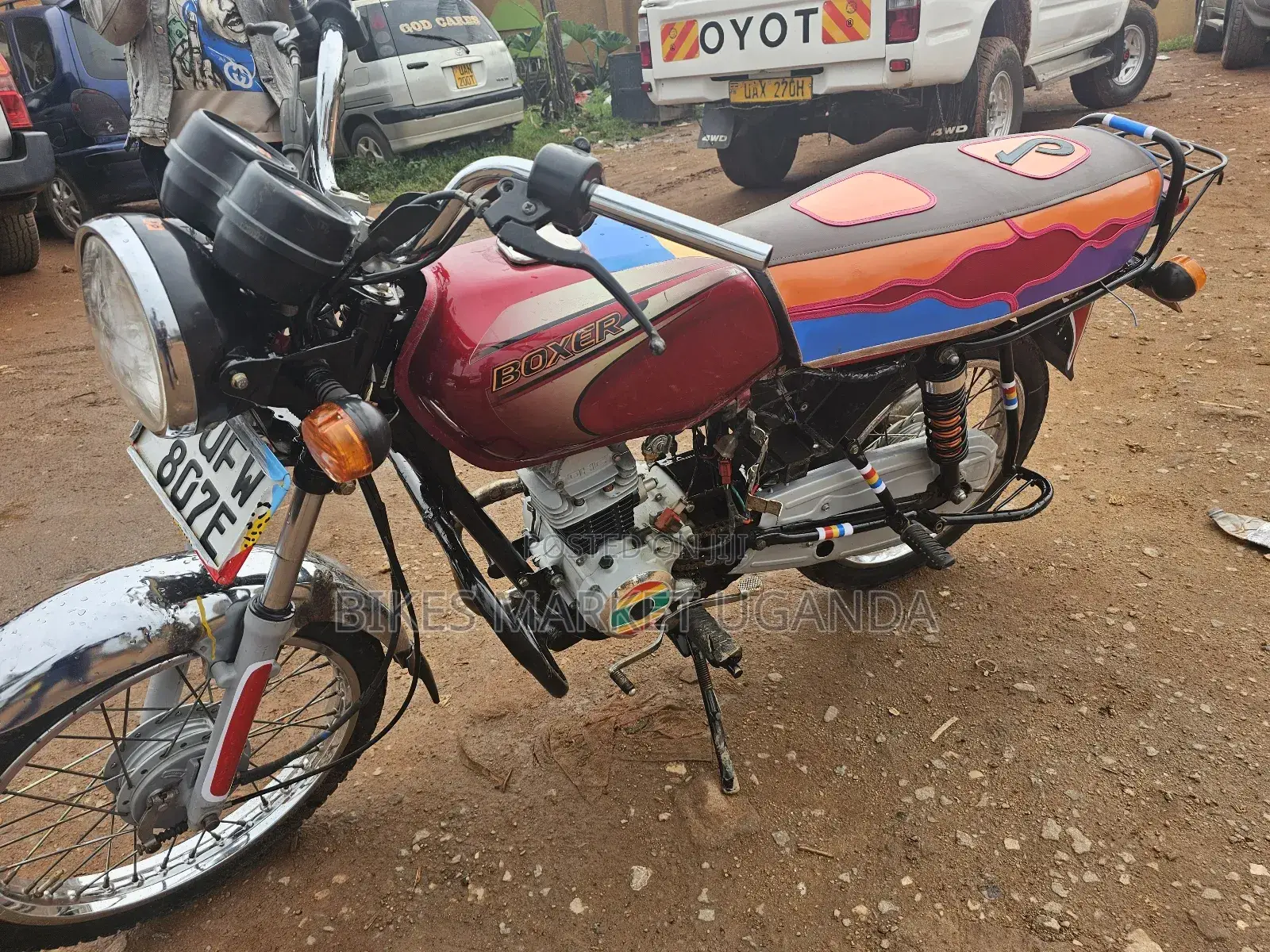 Bajaj Boxer 2024 Red