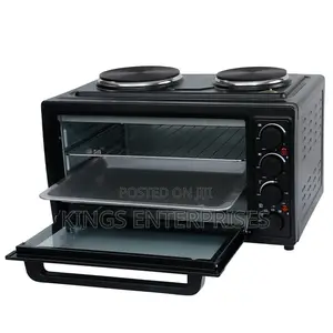 Saachi 45L Electric Oven With Two Hot Plates