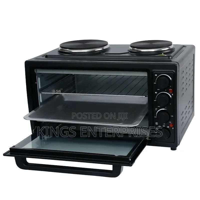 Saachi 45L Electric Oven With Two Hot Plates