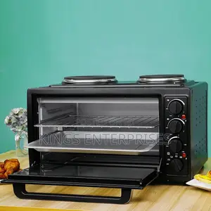 Saachi 45L Electric Oven With Two Hot Plates