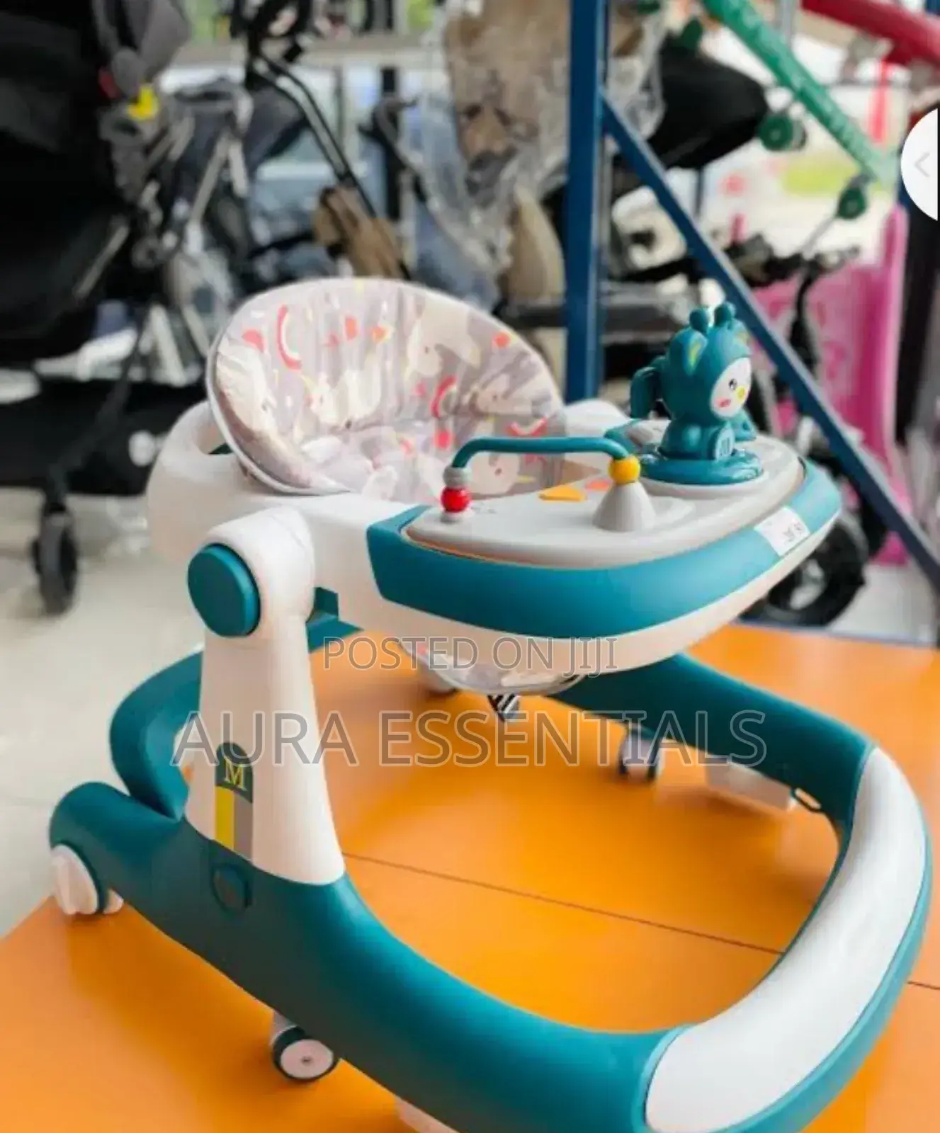 2 in 1 Push Walker and Walking Ring