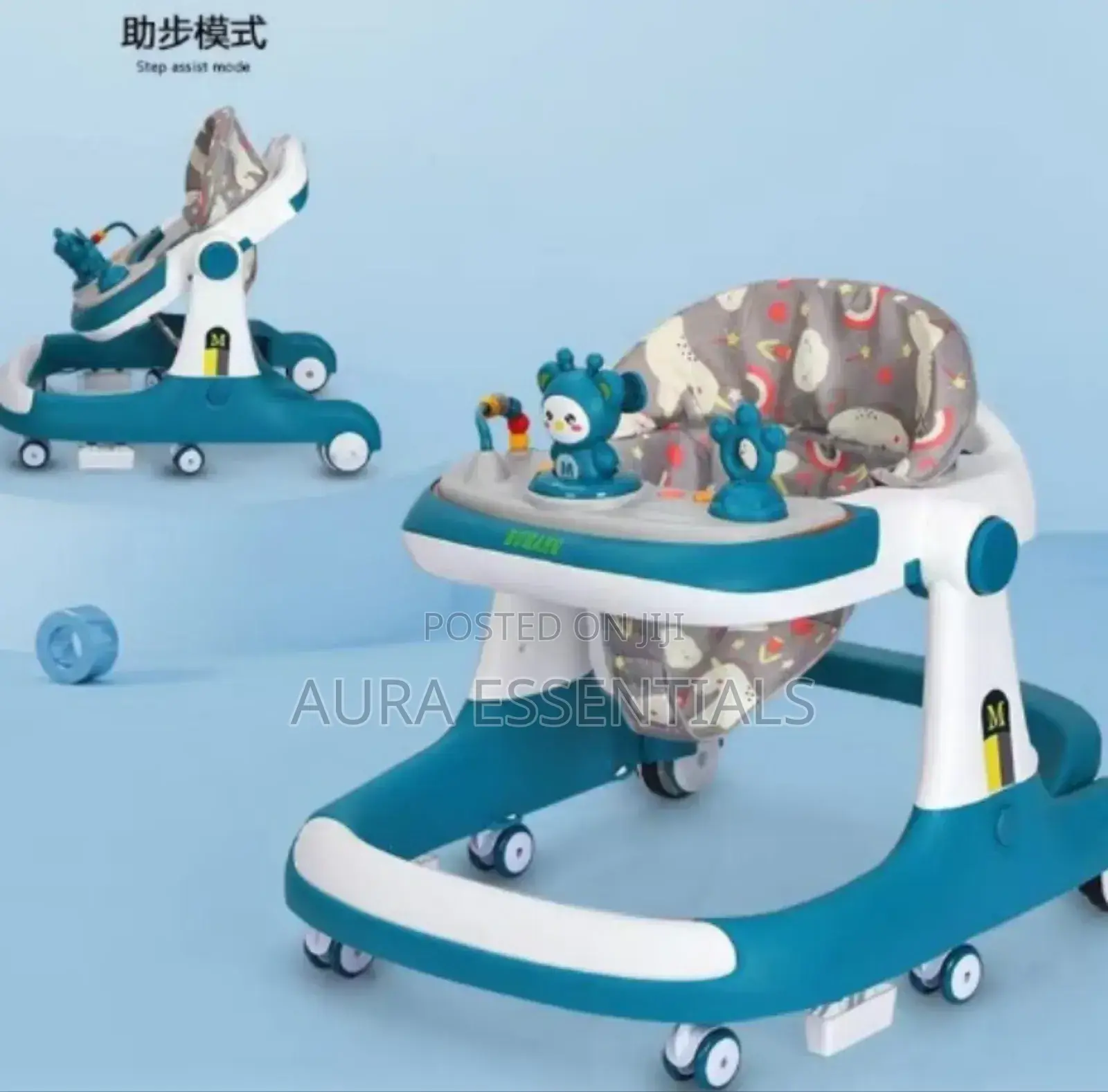 2 in 1 Push Walker and Walking Ring