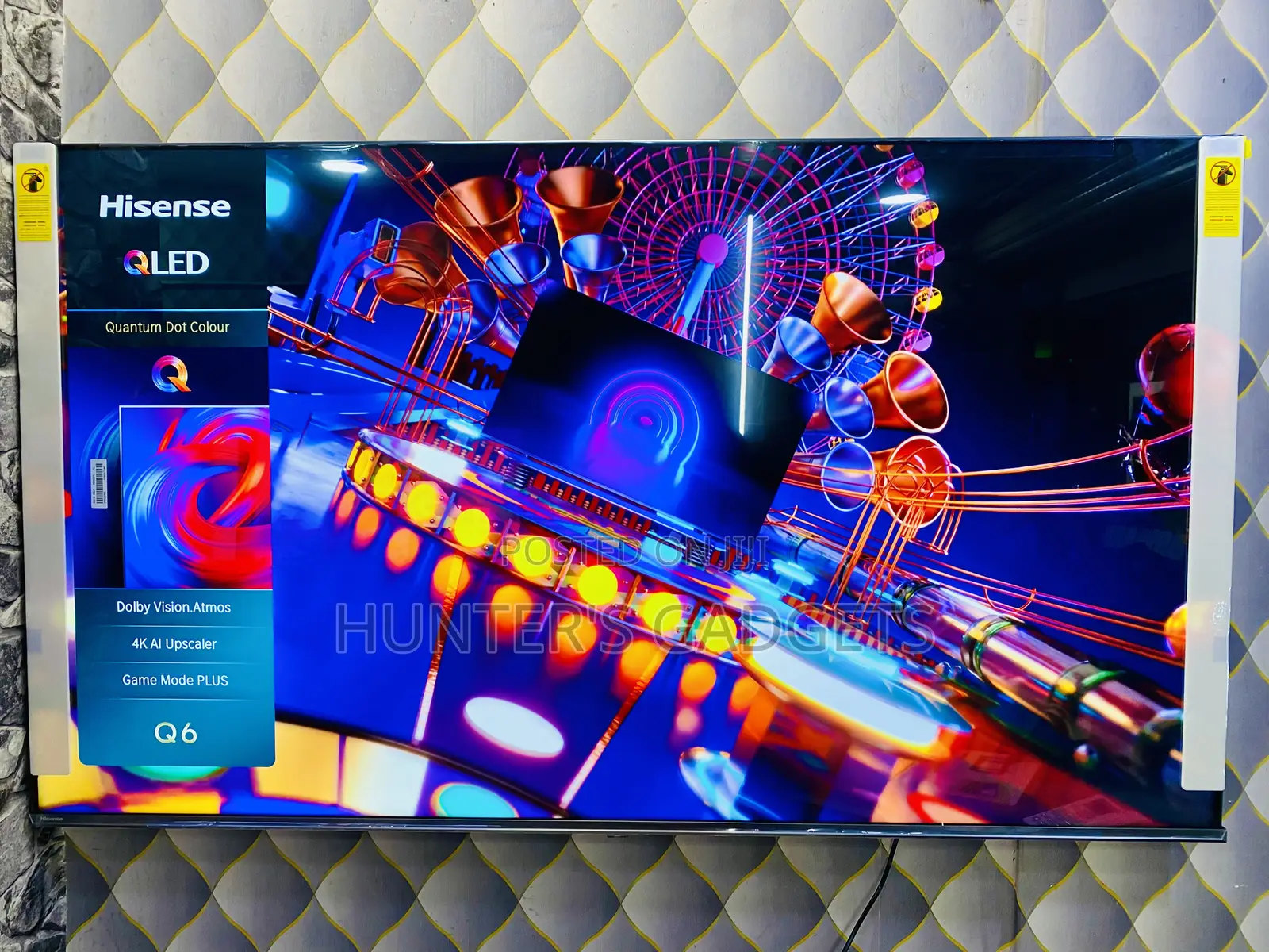 Hisense 65inch Smart Qled Tv Quantum Dot Colors New Model