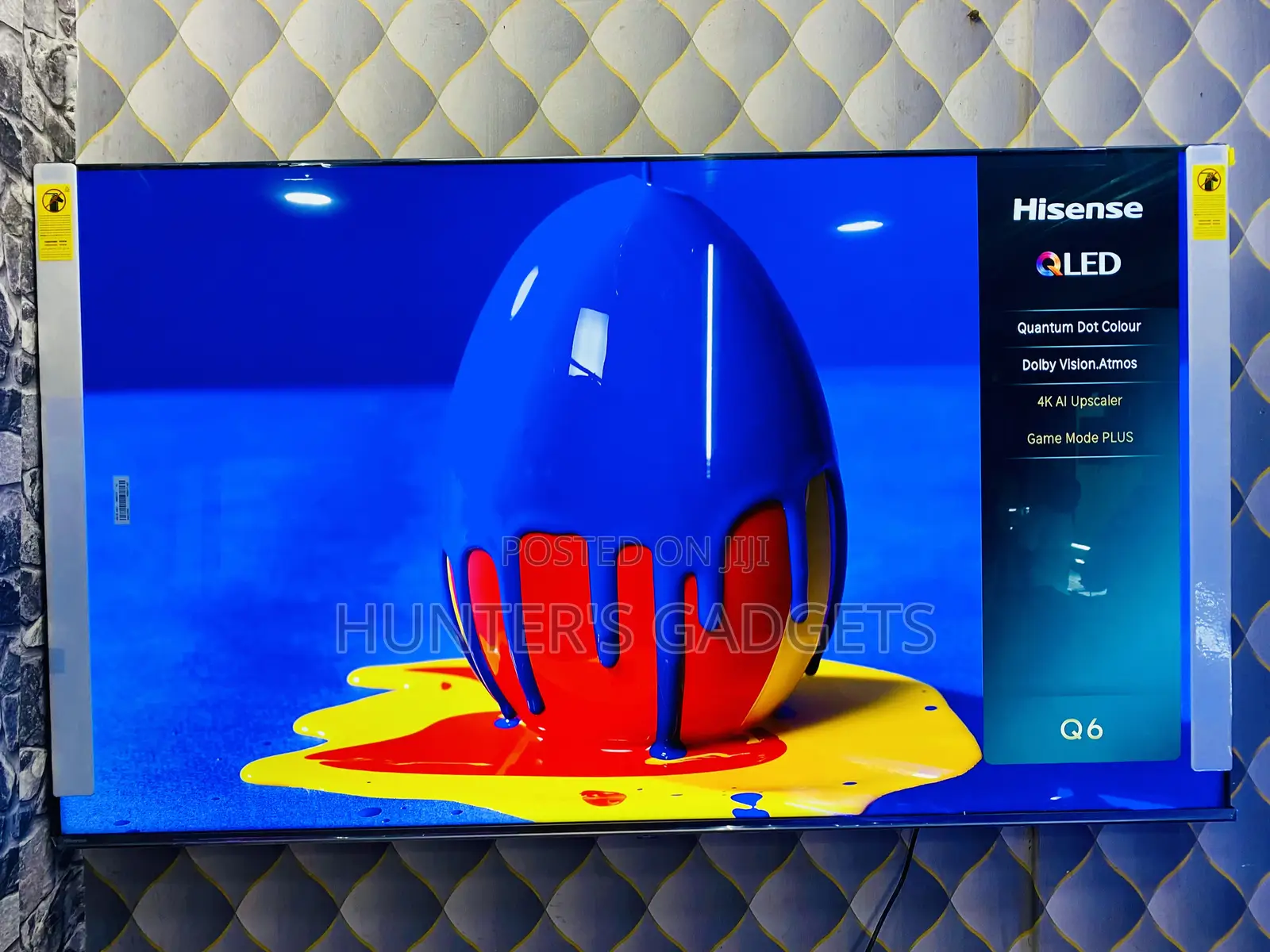 Hisense 65inch Smart Qled Tv Quantum Dot Colors New Model