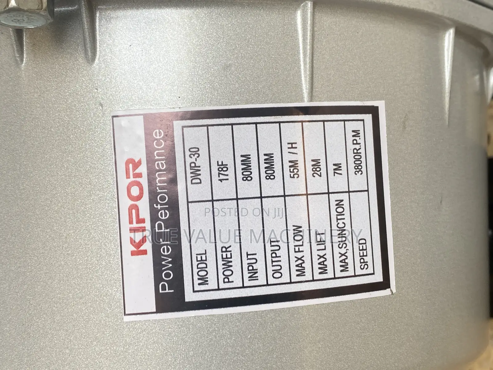 Water Pump Diesel Kipor