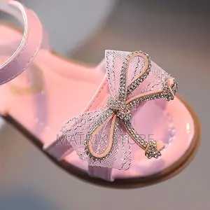 Baby Girls Sandals Open Toe Leather Rubber Sandals Soft Sole